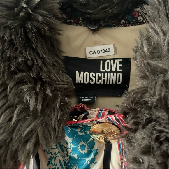 LOVE MOSCHINO Pattern Jacket US Size 4 - Picture 2 of 10